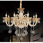 Đèn Chùm Pha Lê Nến KP6 9080/8 Ø760xH600