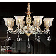 Đèn Chùm Pha Lê KP6 8626/8 Ø810xH600