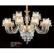 Đèn Chùm Pha Lê KP6 8622/10+5 Ø980xH630