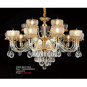 Đèn Chùm Pha Lê KP6 8623/10+5 Ø1000xH650