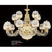 Đèn Chùm Pha Lê KP6 8628/10+5 Ø1000xH650