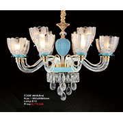 Đèn Chùm Pha Lê KP6 8608/8+4 Ø950xH660