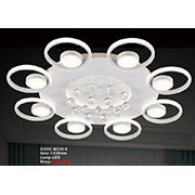 Đèn áp trần LED KP6 W230-8 Ø930