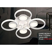 Đèn áp trần LED KP6 W230-4 Ø570