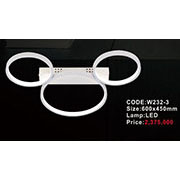 Đèn áp trần LED KP6 W232-3 600x450