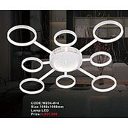 Đèn áp trần LED KP6 W234-4+4 1050x1050