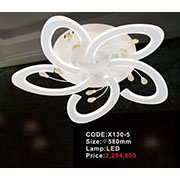 Đèn áp trần LED KP6 X130-5 Ø580