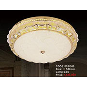 Đèn ốp trần pha lê KP6 802/500 Ø500