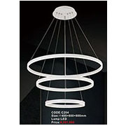 Đèn Thả Nghệ Thuật KP6 C204 Ø400-600-800