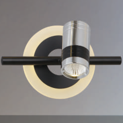 Đèn led 1 ống chiếu tranh, gắn trên gương nhà tắm dài 18cm 6630-1 L180