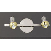 Đèn led 2 ống chiếu tranh, gắn trên gương nhà tắm dài 30cm 6627-2 L300