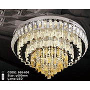 Đèn Mâm Pha Lê Led KP7 968-600 Ø600