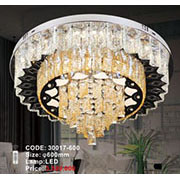 Đèn Mâm Pha Lê Led KP7 30017-600 Ø600