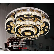 Đèn Mâm Pha Lê Led KP7 955-600 Ø600