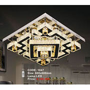 Đèn Mâm Pha Lê Led KP7 1047 600x600