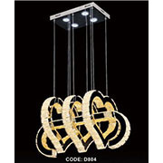 Đèn Thả pha lê ngang hình 3 trái tim KP7 D804 620x360