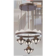 Đèn Thả Bàn Ăn KP7 3006/4+1 Ø400x1000