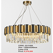 Đèn Chùm Pha Lê AU1 2213/600 Ø600xH240