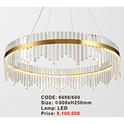 Đèn Chùm Pha Lê AU1 6098/600 Ø600xH250