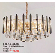 Đèn Chùm Pha Lê AU1 2009-500 Ø500xH210