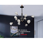 Đèn Chùm Nghệ Thuật AU1 9154/6+6 Ø620xH350