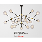 Đèn Chùm Nghệ Thuật AU1 DY3118/21 Ø1200xH1500