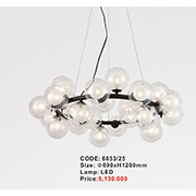 Đèn Chùm Nghệ Thuật AU1 6033/25 Ø690xH1200