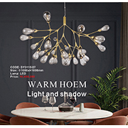 Đèn Chùm Nghệ Thuật AU1 DY3115/27 Ø1000xH1000