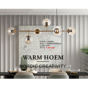 Đèn Chùm Nghệ Thuật AU1 LS3046 Ø1000xH1000