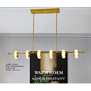 Đèn Chùm Nghệ Thuật AU1 3819/6 Ø970xH650