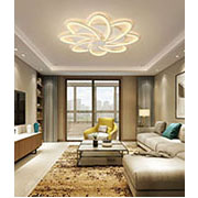 Đèn ốp sát trần LED bông hoa 8 cánh MO-919-20 Ø700xC150