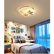 Đèn áp trần LED hình vòng tròn và 2 ngôi sao OTA8869 Ø550xC120