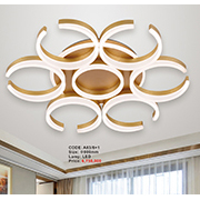 Đèn Trần Nghệ Thuật AU1 A83/6+1 Ø800