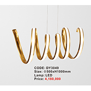 Đèn Thả Nghệ Thuật AU1 DY3049 Ø500xH1000