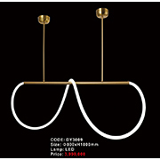 Đèn Thả Nghệ Thuật AU1 DY3009 Ø800xH1000