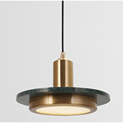 Đèn thả đơn led tròn đường kính 20cm DY3095 Ø200xH1000