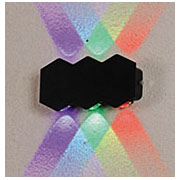 Đèn led 3 màu hắt sáng 2 đầu sử dụng được ngoài trời AK-16 L160xW80xH35