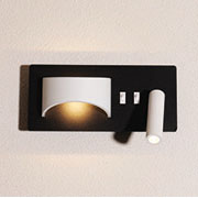 Đèn led gắn tường đầu giường + đọc sách có công tắc VL-3418 L260xW90xH120