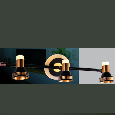 Đèn led soi tranh, soi gương PT-5879/3 L480