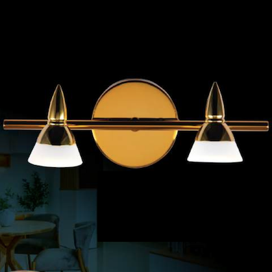 Đèn led Soi Tranh, soi gương đọc sách  2 đèn PT-1222/2 L350