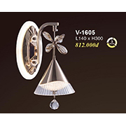 Đèn Tường Pha Lê led V-1605 L140xH300