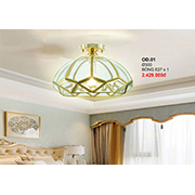 Đèn Áp Trần Đồng CTK6 OD.01 Ø300