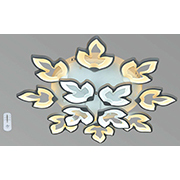 Đèn áp trần LED CTK6 OT.54/8+4 KD Ø850xH120