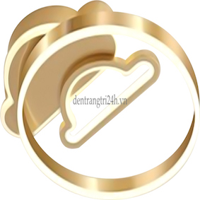 Đèn áp trần LED vòng tròn + mây OTA8872 Ø550