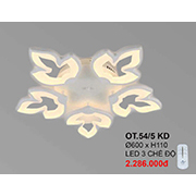 Đèn áp trần LED CTK6 OT.54/5 KD Ø600xH110
