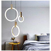 Đèn Thả đơn vòng tròn led đường kính 30cm THD7045 Ø300