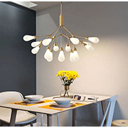 Đèn Chùm pháo hoa led 15 bóng TTK8012T15 Ø720xH620