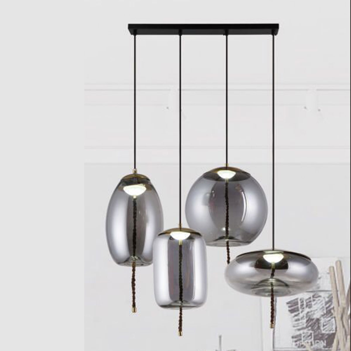 Đèn Thả Bàn Ăn KP9 DY4126 Ø850xH1000