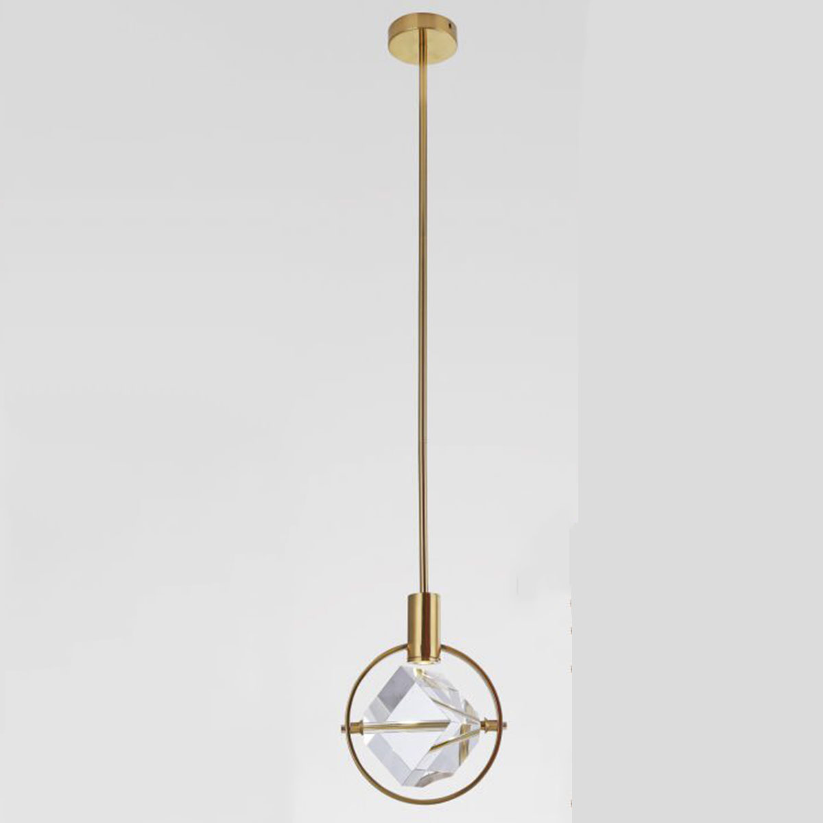 Đèn Thả viên kim cương led 5W DY4079 Ø200xH1000