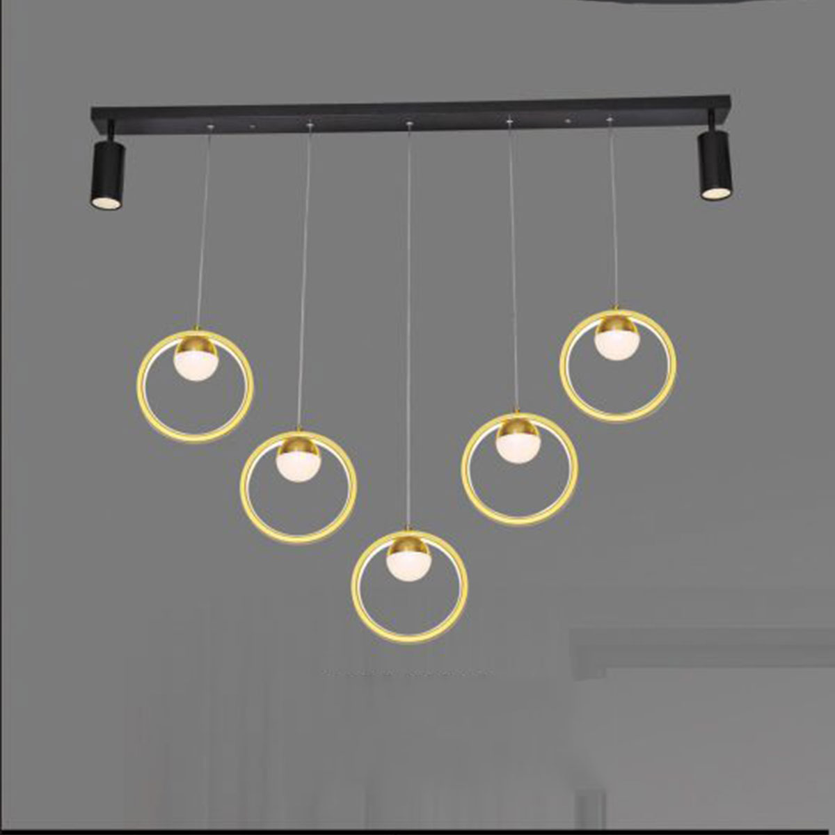 Đèn Thả Nghệ Thuật KP9 K920-5 Ø1200xH950